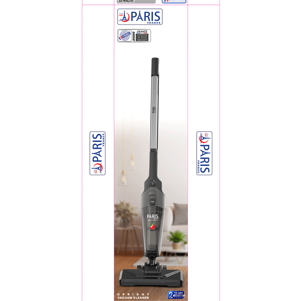 جارو وطی برقی پرتابل پاریس مدلPF1211VC